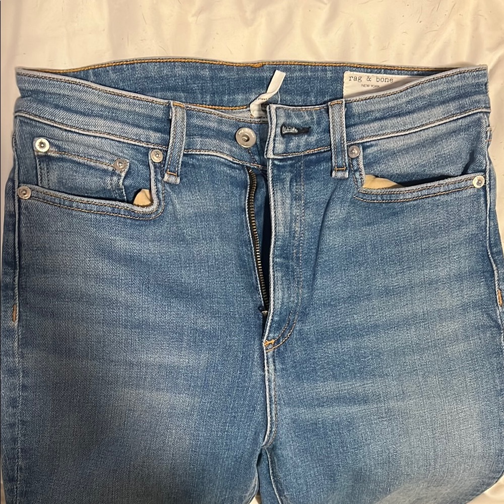 Rag & Bone Light Blue Denim Pants